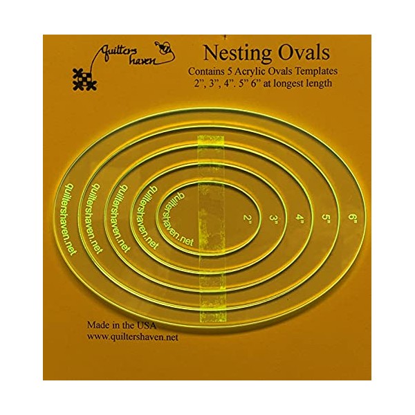 Quilters Nested Ovals