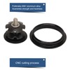 Bike Headset Aluminum Alloy Bike Bearing Headset Star Nut Spacers