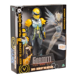 Gormiti, Articulated Figure, 27 cm, Scion with Projector, Model Air - Skye, for Children from 4 Years, GRV052