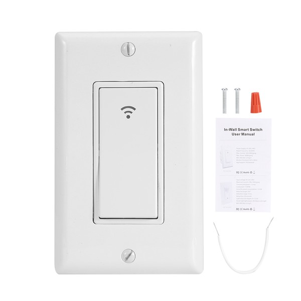 1/2/3 Gang Smart WiFi Wall Light Switch Timer for Alexa