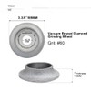 SHDIATOOL Diamond Profile Grinding Wheel 3-3/8 Inch, Height 15mm Demi-bullnose