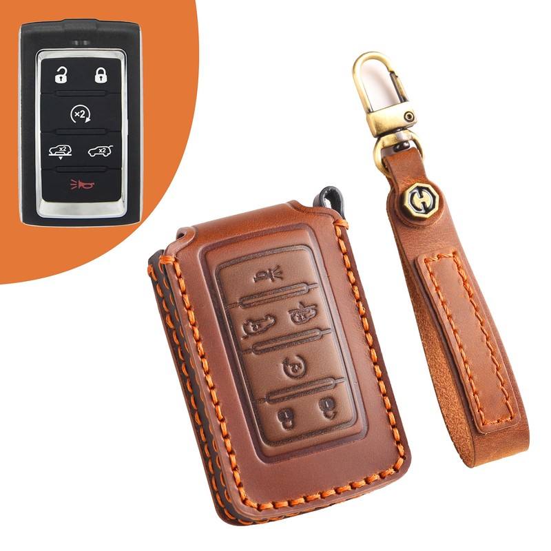 TECART Key Fob Cover with Keychain Key Shell Protection Fit