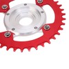 38T 104 BCD Electric Bike Chainring and Adapter Aluminum Alloy
