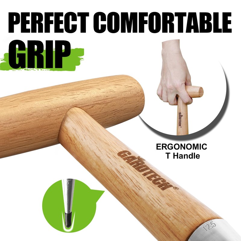 Gardtech Stainless Steel Dibber Hand Tools Traditional Garden Hand Dibber