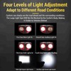 Bicycle Head Light Bike with Speedometer Wireless Horn 2000mAh Waterproof