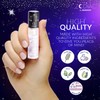 Blossom Lip Gloss Zodiac Sign Vanilla Scented Roll-On Lip Gloss,