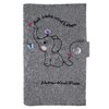 Goldi-Design Maternity Log Cover Mother Child Passport Cover Elephant Extra