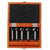 E-Value Woodworking Drill Bore Bit Set, 0.6, 0.9, 1.08, 1.2