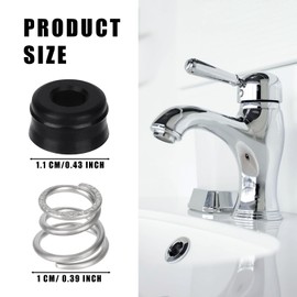 32pcs RP4993 Faucet Repair Kit for Delta, 16 Faucet Repairing Seats and 16 Springs Replacement Stem Parts for Fixing Kitchen Bathroom Shower Water Leakage Problem, Household Essentials