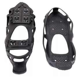 Unbranded Anti Slip Ice Cleats Over Shoe/Boot Snow Ice Walking Fishing  - M-L
