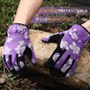 Garden Gloves for Women - Breathable leather Floral Gardening Gloves