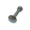 LOT OF 20 COACH CARRIAGE CUP SQUARE BOLT M6 6MM X 40MM FULLY THREADED + NUT