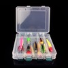 Transparent Plastic Fishing Box, Tackle Box, Small Fishing, 20 x