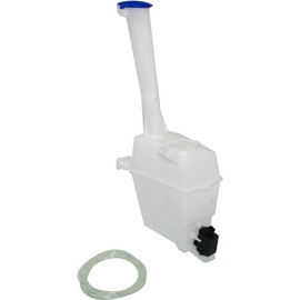 Azuresea 1pc Windshield Washer Reservoir Assembly with Cap and Level Sensor with Pump for Hyundai for Santa Fe 2013-2016 for Santa Fe Sport 2013 for Santa Fe XL 2013-2016 986202W000-PFM