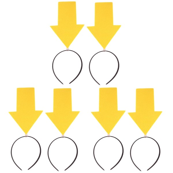 Pack of 6 Arrow Headbands, Christmas Decoration, Antenna Head, Funny