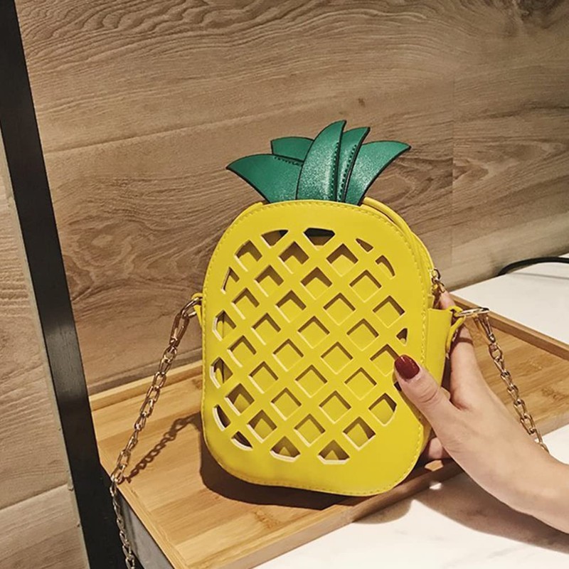 VALICLUD Obst Umhängetasche Haarreif Orange Donut Kostüm Crossbody- Geldbörsen Für