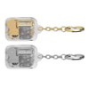 2pcs Mini Music Box Key Chain Exquisite Pendant Key Chain