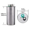 Cinace 40/5uF ±6% 370V 450VAC Capacitor, Plant Oil Protected, -10°C