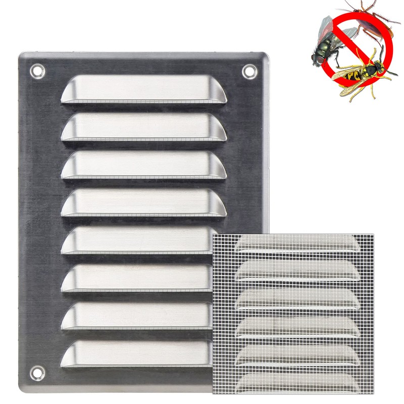 Steinberg14 Ventilation Grille Metal Exhaust Grille Cover with Rodent Protection