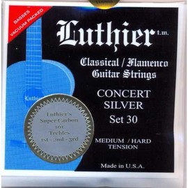 Cuerdas Guitarra Clasica – 'LU/30SC Super Carbon Concert Silver 30 Juego Classico)