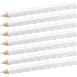 CustomyLife 7 Pcs Sewing Marking Pencil for Fabric Erasable Tailor Marker Pencils White Fabric Chalk Pencils for Sewing Quilting Dressmaker Craft