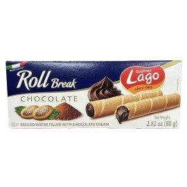 Gastone Lago Chocolate Roll Break 2.82 oz