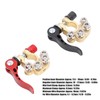 2Pcs Battery Terminal Connectors Car Disconnect 4 Way Positive Negative