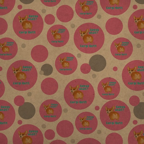 GRAPHICS & MORE Guess What Corgi Butt Funny Joke Premium