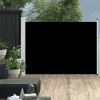 Black Patio Retractable Side Awning 39.4"x196.9"-for Outdoor Sheltercolor: Black1