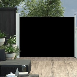 Black Patio Retractable Side Awning 39.4"x196.9"-for Outdoor Sheltercolor: Black1