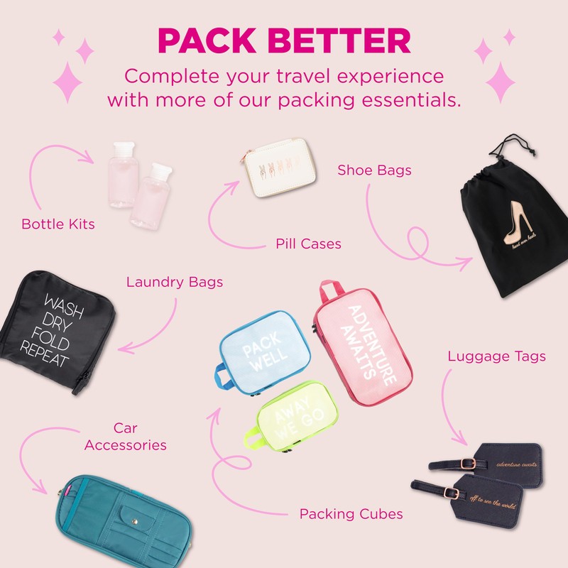 Miamica Mrs. & Mr. Luggage Tags – Set of 2