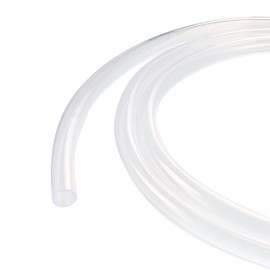 sourcing map PVC Transparent Hose Vinyl Tubing 8mm ID 10mm OD 2.5m Flexible Lightweight for Water Tube,Air Tube