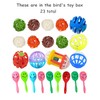 DIYUQISHI 23-Pack Small Bird Toys for Parakeets & Conures -