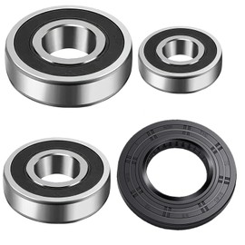 Front Load Washer Tub Bearings and Seal Kit Fit for Kenmore Elite HE3T HE4T & HE5T Whirlpool Duet,W10253866 W10772618 W10253864 W10772617 WH45X10071 W10253856 8181666 AP4426951