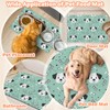Dog Food Mat Absorbent Dog Cat Bowl Mat for Food