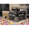 Spencer-3D CUSTOMER CUSTOM ORDER O-Scale Taco Bell Restaurant 3D Sign