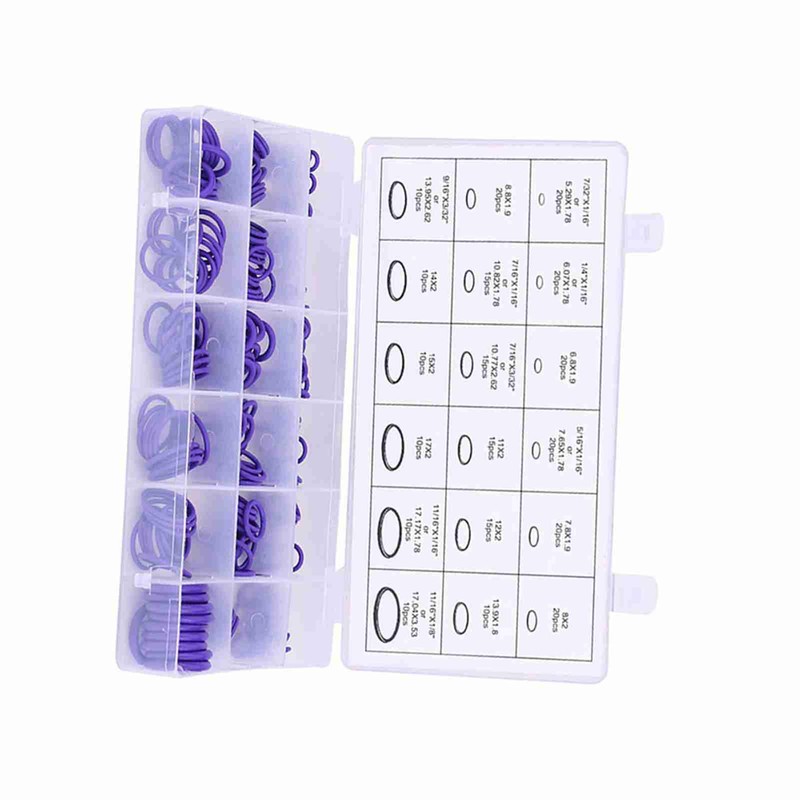 270pcs Assorted Car Air Conditioning O Ring Seal Gasket Set