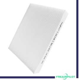 Freairpilot Freairpilot CF12058 Filtro de aire de cabina, repuesto para Hyundai Accent, Creta, Elantra, Elantra GT/Kia Forte, Forte5, Rio; OEM # CP058,100002158,97133-F2000,97133-F2100,F1