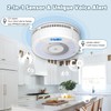 3 Pack Combination Photoelectric Smoke Alarm and Carbon Monoxide Detector