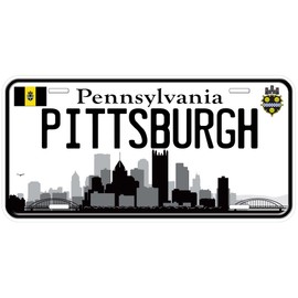 Pittsburgh PA Skyline Novelty Car Auto License Plate