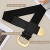 WHIPPY Women Wide Elastic Waist Belt for Dresses Fashion Ladies