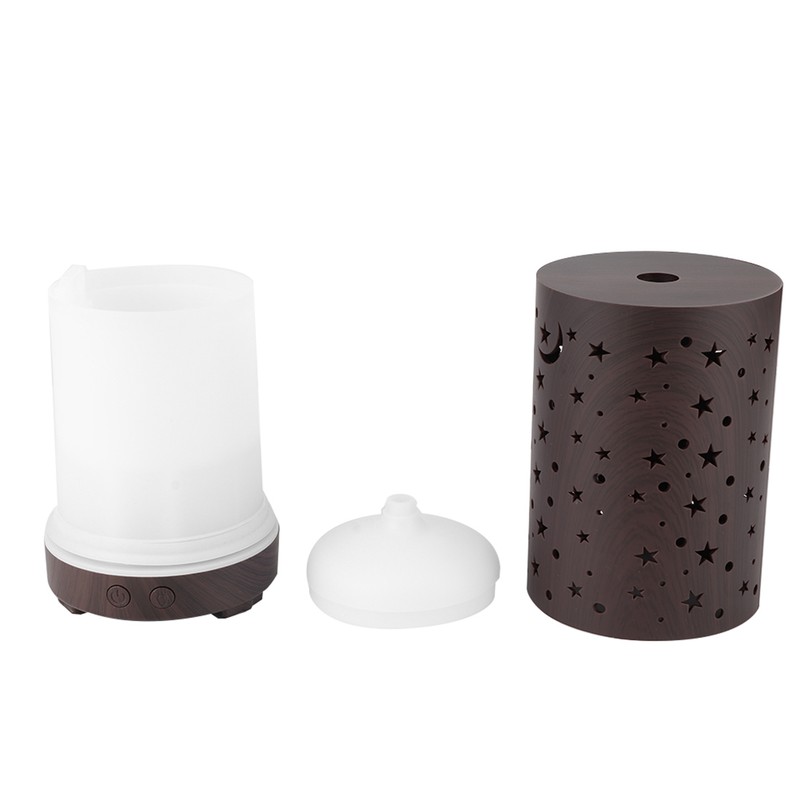 Desktop Humidifier Aroma Air Diffuser Aromatherapy Mist Humidifier With Night