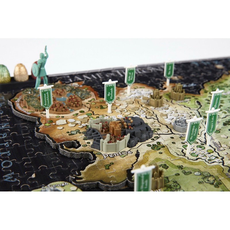 4D Cityscape Game of Thrones (GoT) 3D Puzzles (3D Map