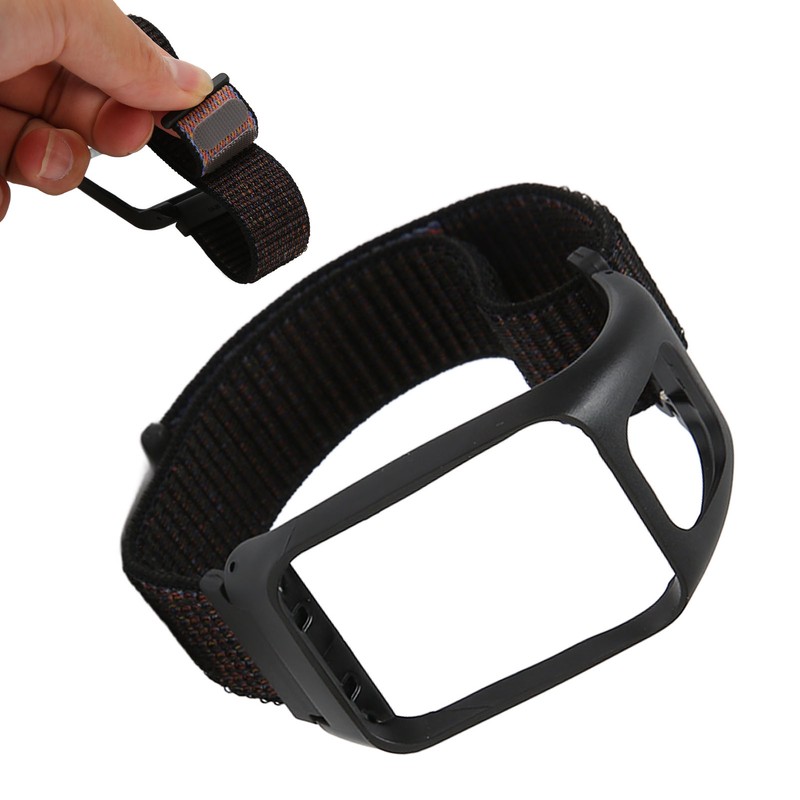 2 in 1 Elastic Braided Nylon Sport Watch Strap Replacement