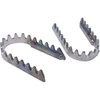 Works Connection Foot Peg Wideners (1-1/8") (Silver)