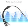 Stereo 3 in 1 Audio Splitter Cable, 3.5mm 1 Male