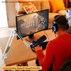 For HyperX QuadCast S White Boom Arm - White Mic