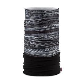 Buff Polar Alsia Multifunctional Scarf Black
