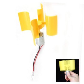 TICFOX wind turbine complete kit 230V mini wind turbine wind power generator mini generator DIY educational model physical experimentation kit small wind turbine