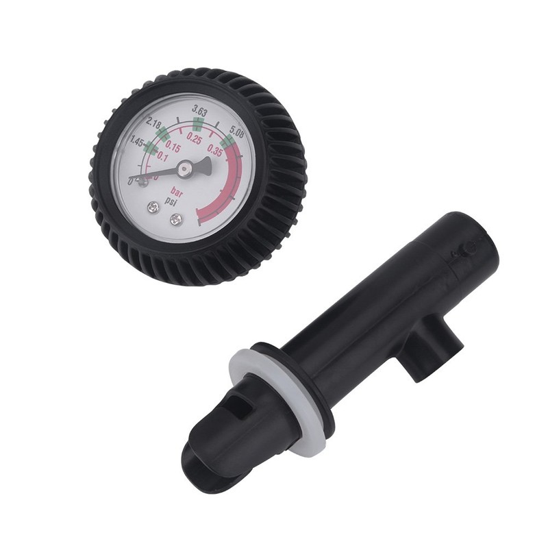 Dilwe Air Pressure Tester, Dinghy Barometer Pressure Gauge for Kayaking